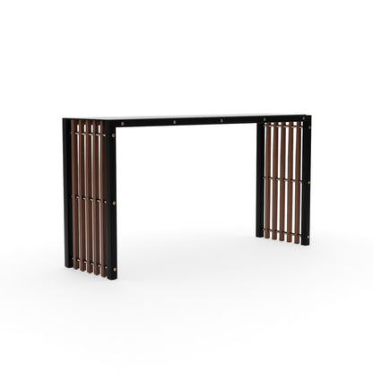 Caracole - Pinstripe Dark Console Table - CLA-025-446 view 1