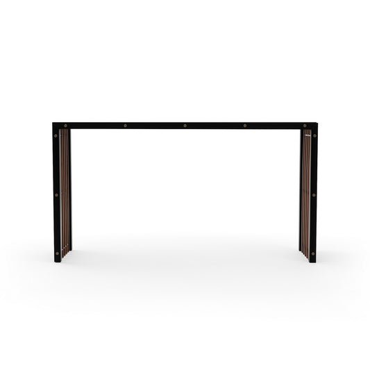 Caracole - Pinstripe Dark Console Table - CLA-025-446 view 2