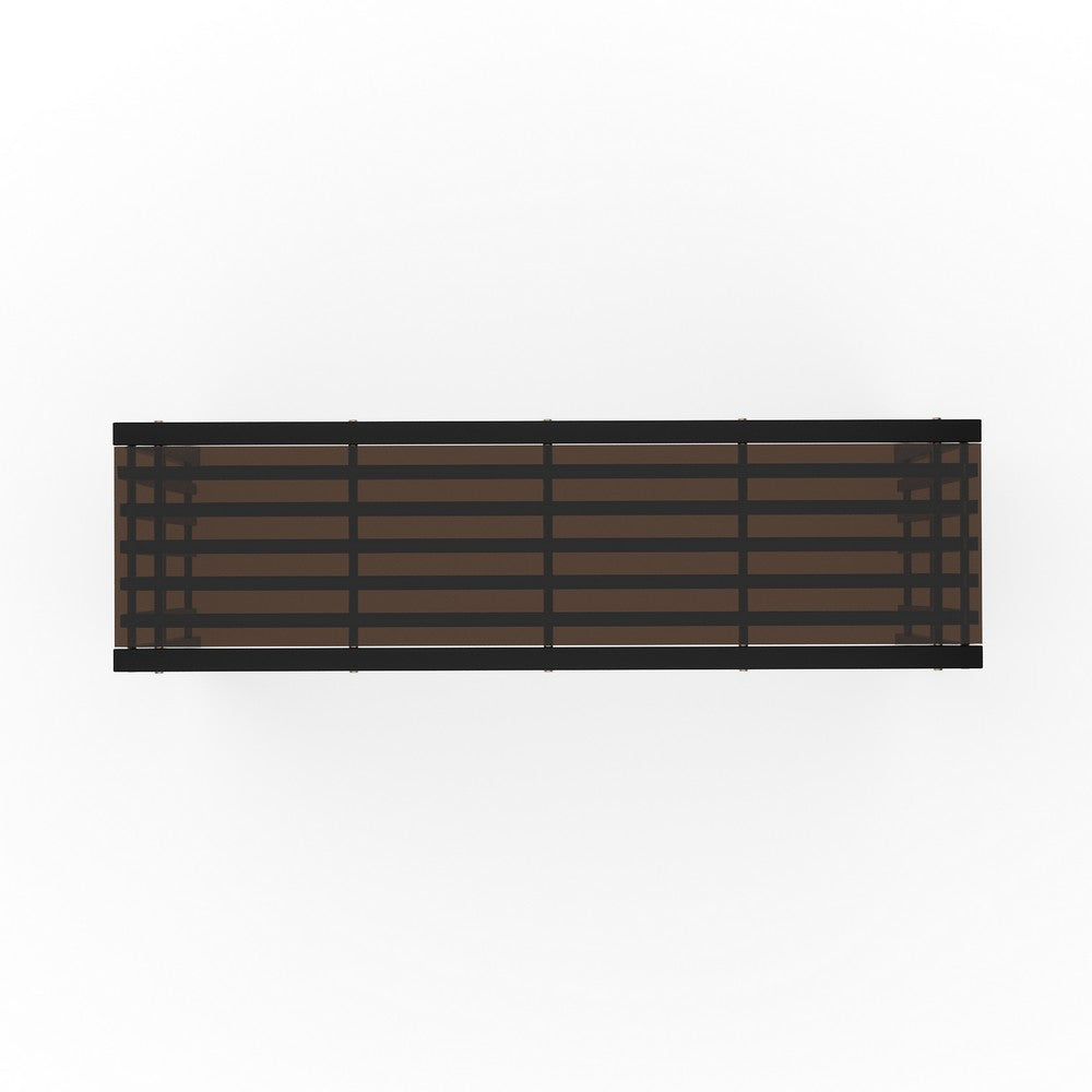 Caracole - Pinstripe Dark Console Table - CLA-025-446 view 4