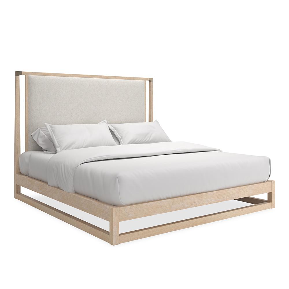 Caracole - Pinstripe Uph Bed Light - King Bed - CLA-424-122 veiw 1