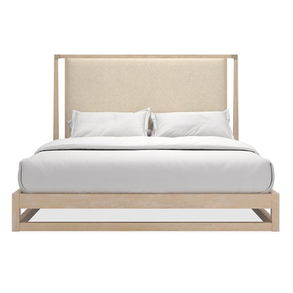 Caracole - Pinstripe Uph Bed Light - King Bed - CLA-424-122 veiw 2