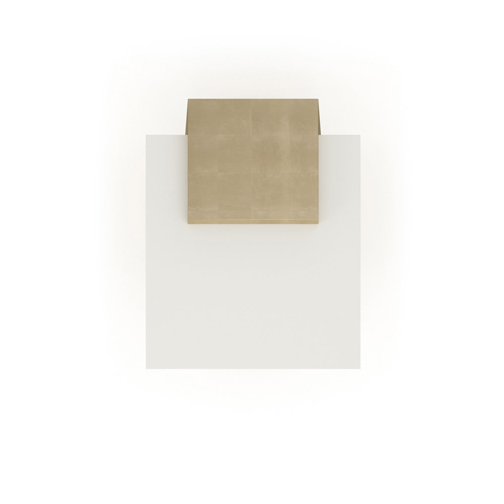 Caracole - Plank Side Table in Almond Milk - CLA-024-411