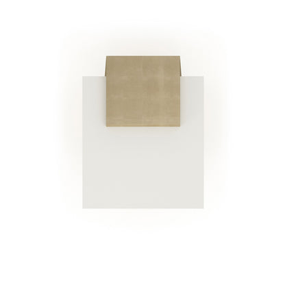 Caracole - Plank Side Table in Almond Milk - CLA-024-411