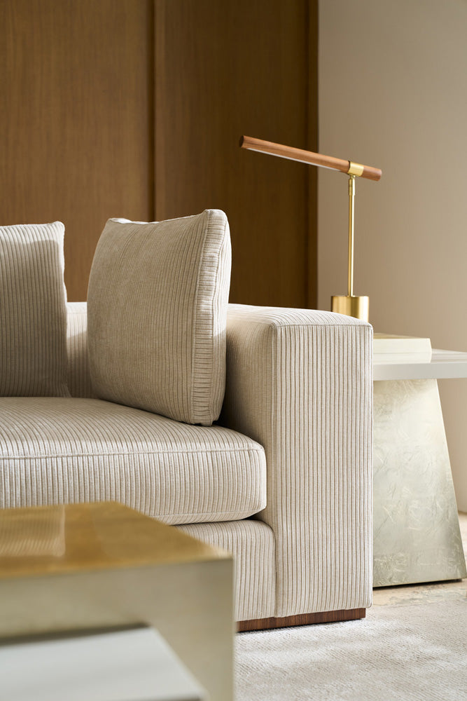 Caracole - Plank Side Table in Almond Milk - CLA-024-411