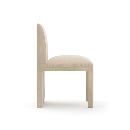 Caracole - Precipice Uph Dining Chair Oatmeal - CLA-425V-291B view 3