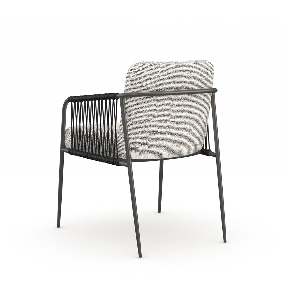Caracole - Remix Woven Dining Chair in Bronze Gold Metal - M112-024-271_CLOSEOUT