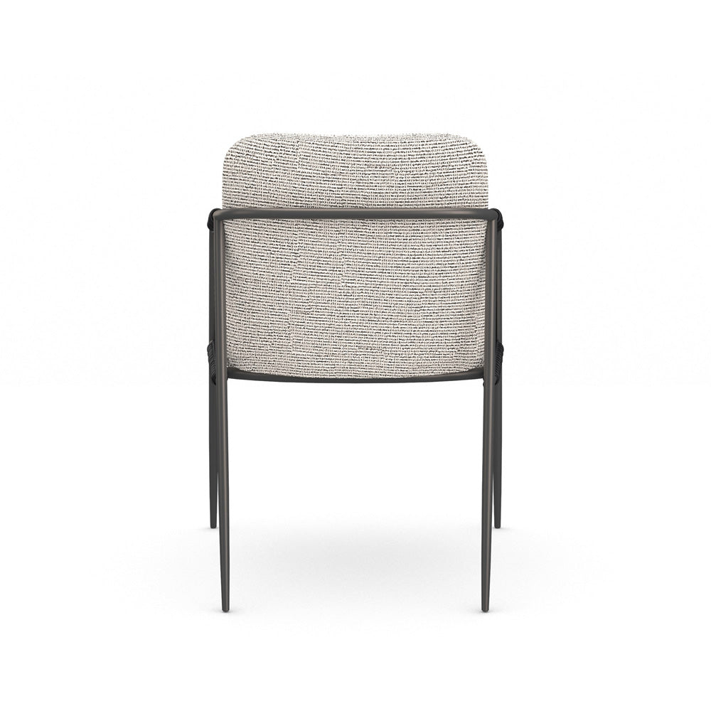 Caracole - Remix Woven Dining Chair in Bronze Gold Metal - M112-024-271_CLOSEOUT