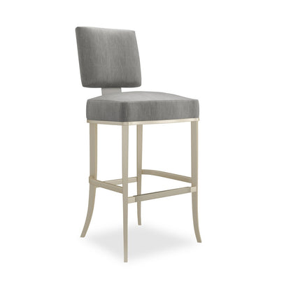 Caracole - Reserved Seating Bar Stool-Pewter - CLA-025V-301 view 1