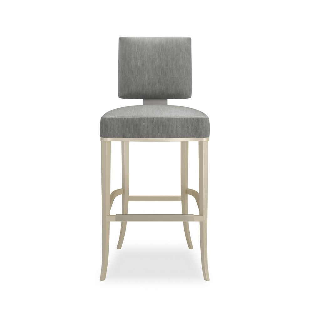 Caracole - Reserved Seating Bar Stool-Pewter - CLA-025V-301 view 2