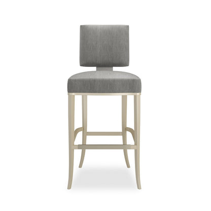 Caracole - Reserved Seating Bar Stool-Pewter - CLA-025V-301 view 2