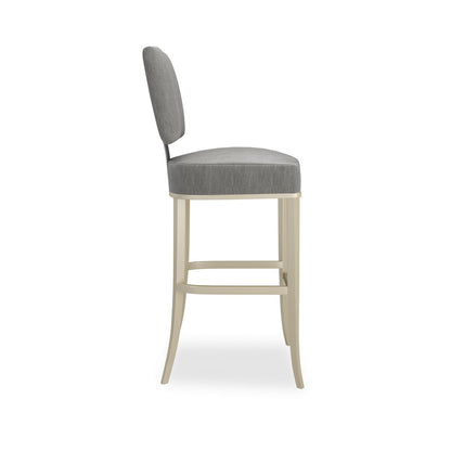 Caracole - Reserved Seating Bar Stool-Pewter - CLA-025V-301 view 3