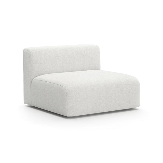 Caracole - Rhythm Armless Chair Ivory - UPH-425V-AC2-A view 1