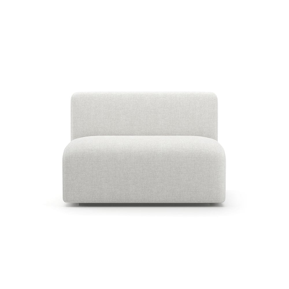 Caracole - Rhythm Armless Chair Ivory - UPH-425V-AC2-A view 2