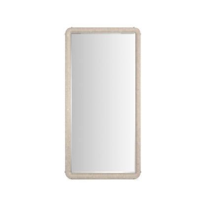 Caracole - Salver Floor Mirror in Oracle Silver Leaf - CLA-024-043