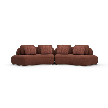 Caracole - Sasso 2Pc Curved Sofa - Saffron - UPH-426-SEC1-A view 2