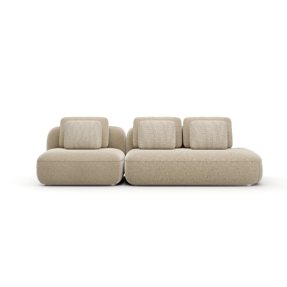 Caracole - Sasso 2Pc Small Sofa - Oatmeal - UPH-426-SEC11-B view 2