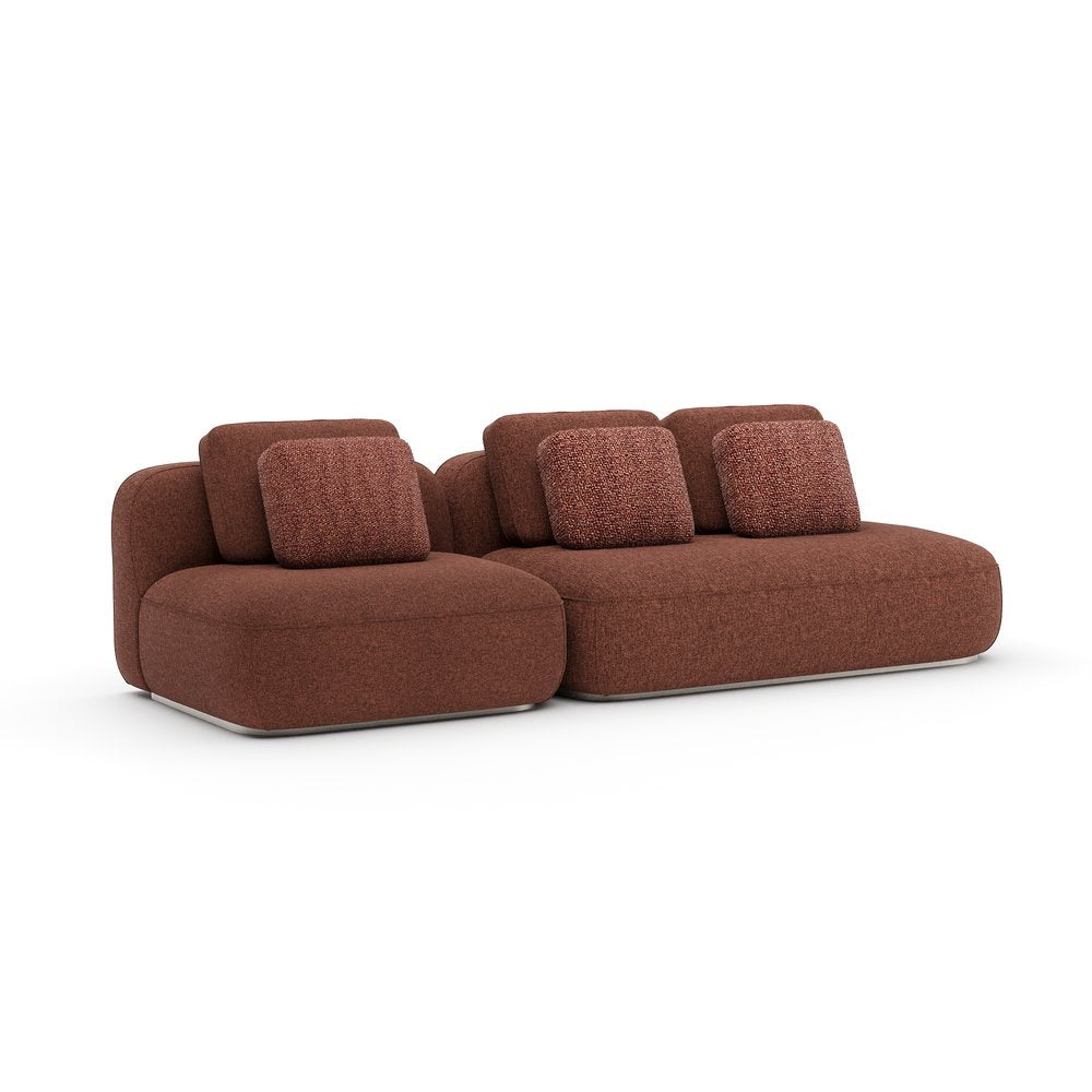 Caracole - Sasso 2Pc Small Sofa - Saffron - UPH-426-SEC11-A view 1