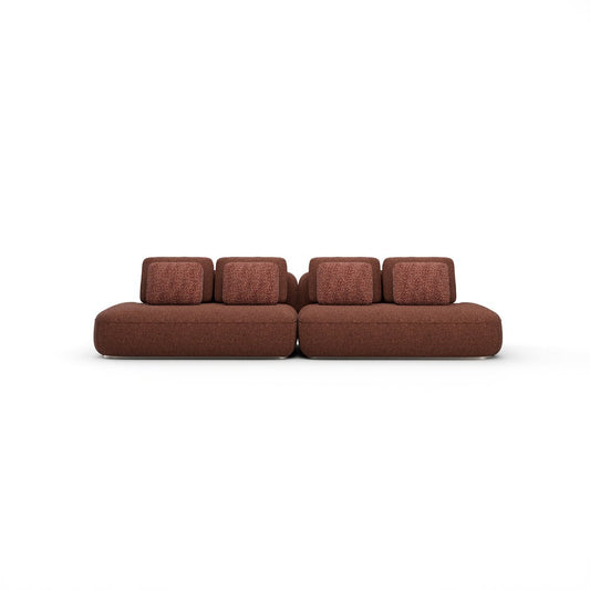 Caracole - Sasso 2Pc Straight Sofa - Saffron - UPH-426-SEC4-A view 2