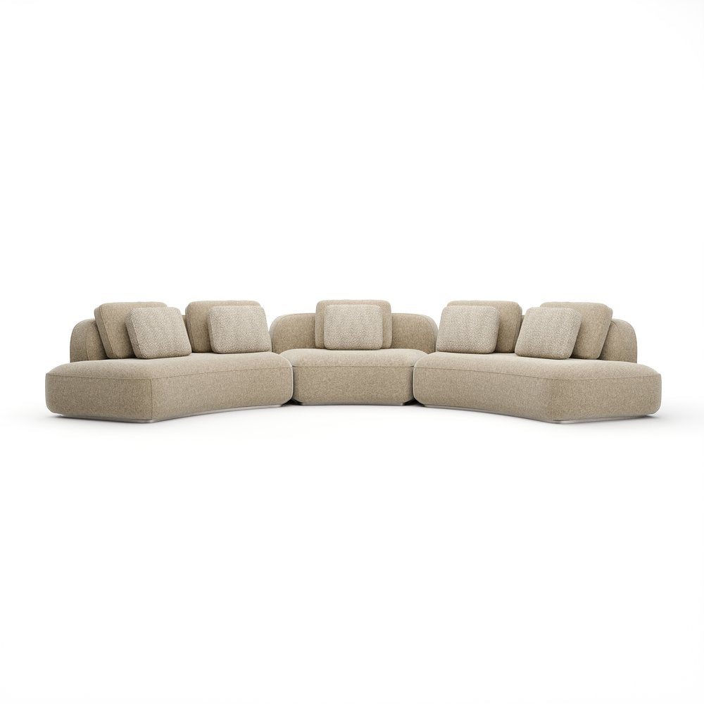 Caracole - Sasso 3Pc Sofa - Oatmeal - UPH-426-SEC2-B view 2