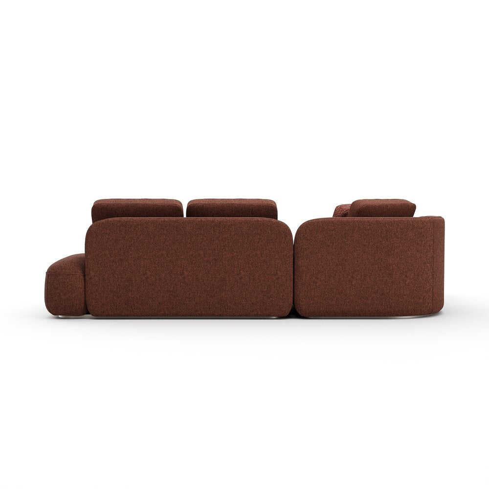 Caracole - Sasso Armless Left Chaise Sectional - Saffron - UPH-426-SEC3-A view 4