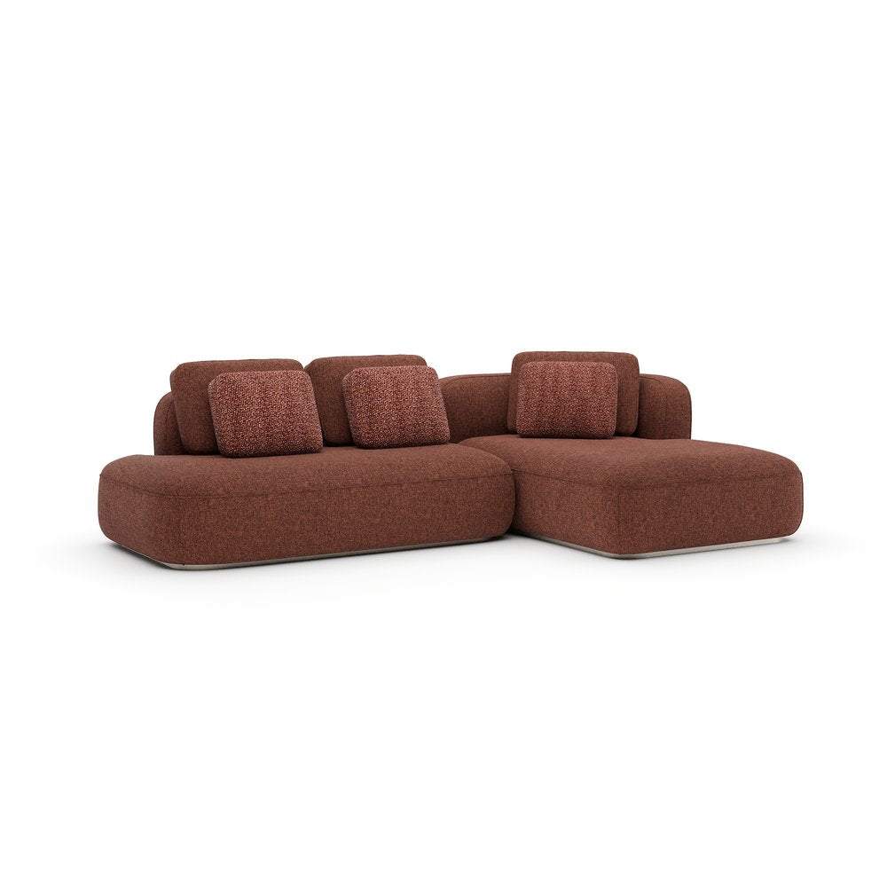 Caracole - Sasso Armless Right Chaise Sectional - Saffron - UPH-426-SEC8-A view 1