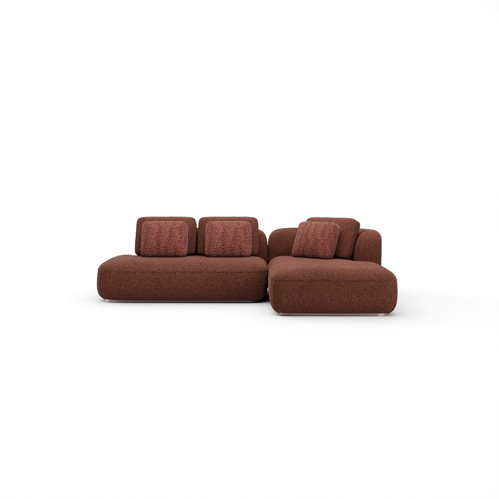 Caracole - Sasso Armless Right Chaise Sectional - Saffron - UPH-426-SEC8-A view 2