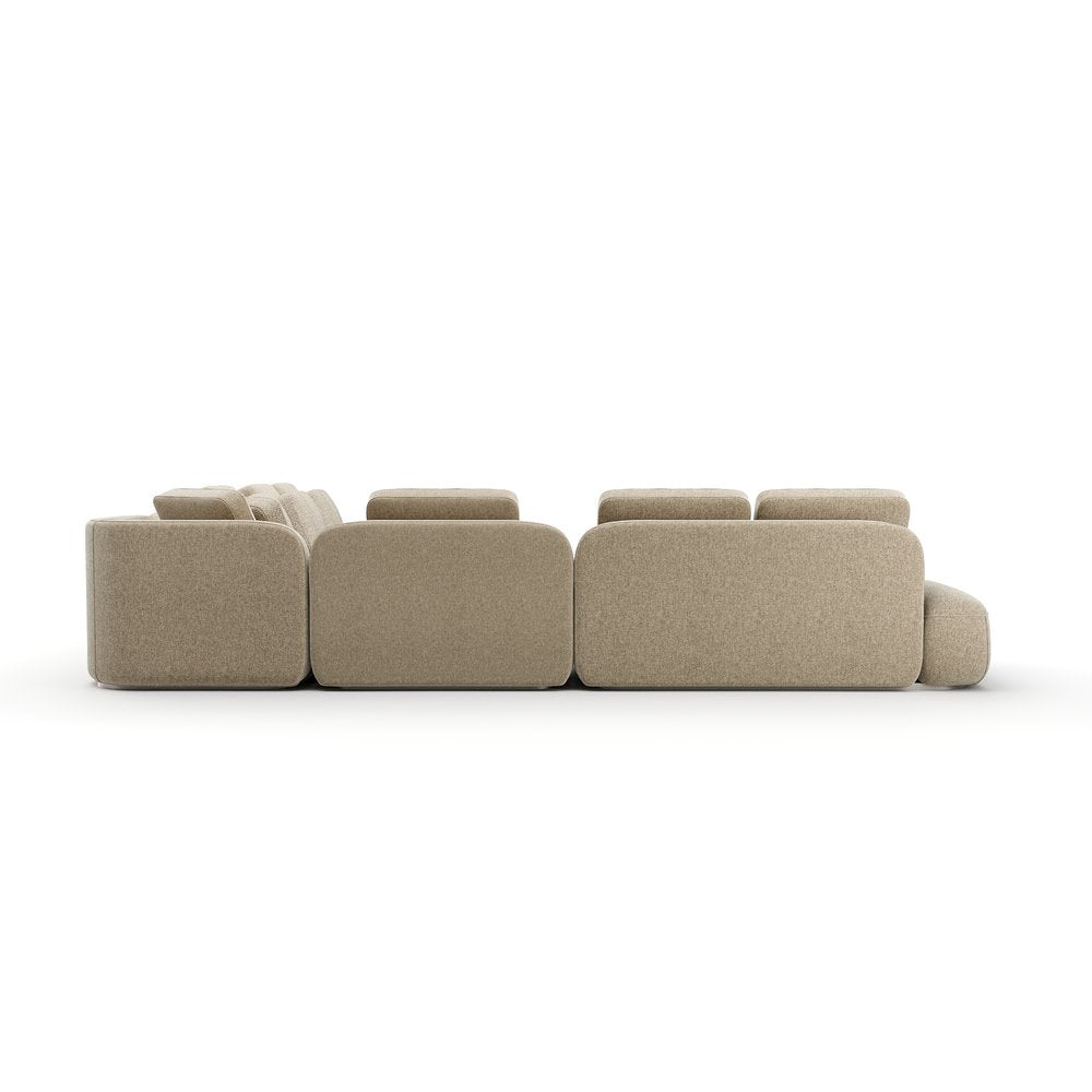 Caracole - Sasso Extra Large L Sectional - Oatmeal - UPH-426-SEC13-B view 4