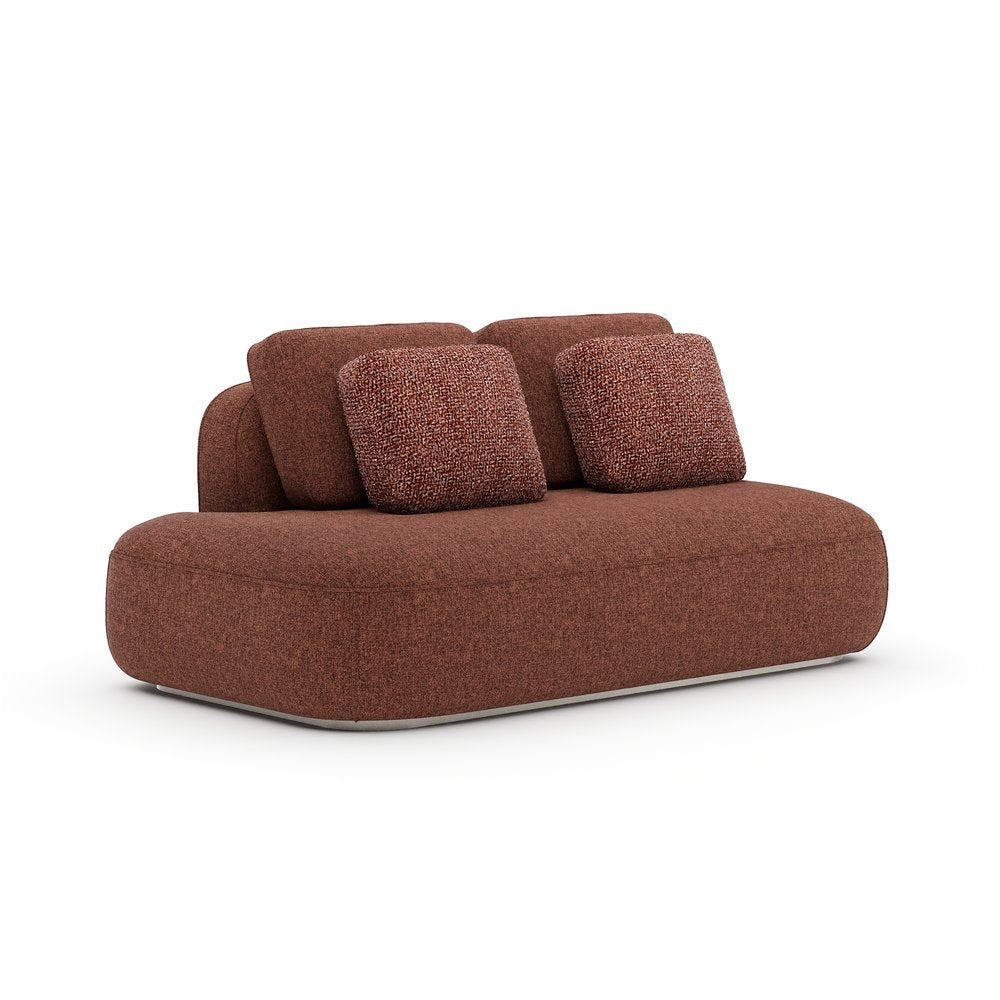 Caracole - Sasso LAF Straight Armless Loveseat - Saffron - UPH-426-LL4-A view 1