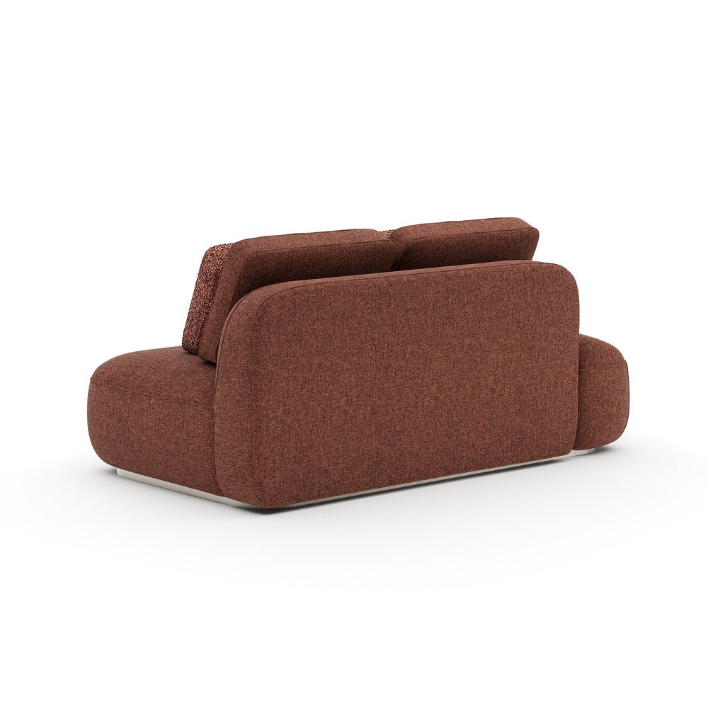 Caracole - Sasso LAF Straight Armless Loveseat - Saffron - UPH-426-LL4-A view 4