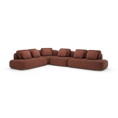 Caracole - Sasso Large L Sectional - Saffron - UPH-426-SEC5-A view 1