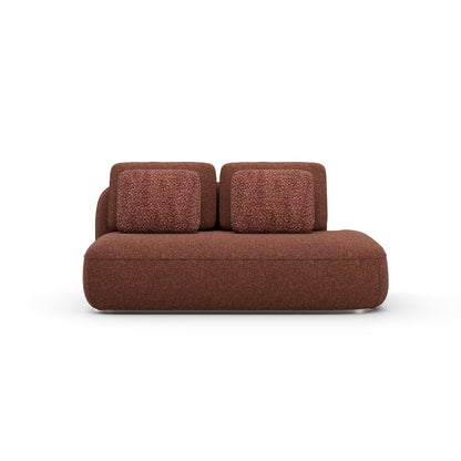 Caracole - Sasso RAF Straight Armless Loveseat - Saffron - UPH-426-RL4-A view 2