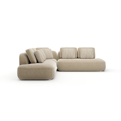 Caracole - Sasso Small L Sectional - Oatmeal - UPH-426-SEC7-B view 2