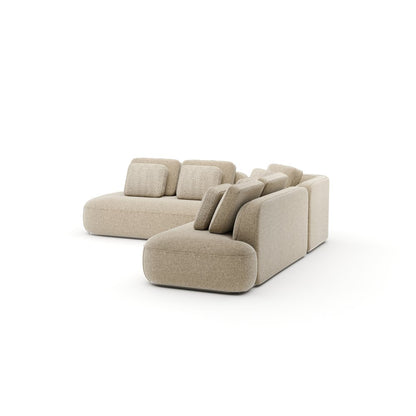 Caracole - Sasso Small L Sectional - Oatmeal - UPH-426-SEC7-B view 3