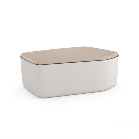 Caracole - Serir Medium Cocktail Table in Almost White - CLA-024-407 veiw 1