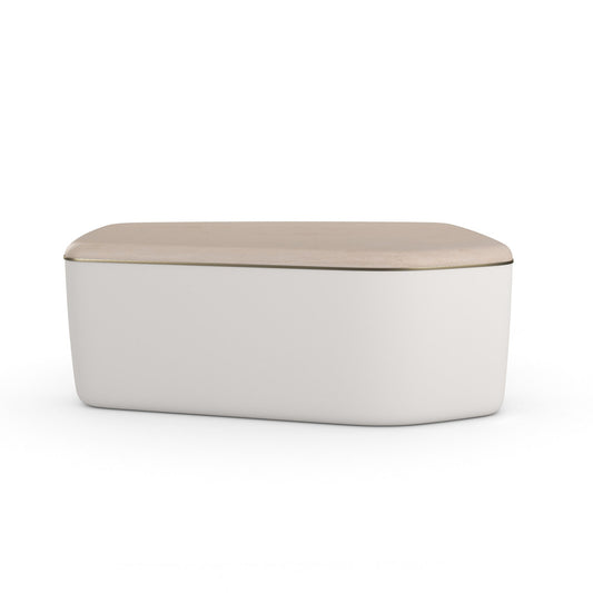 Caracole - Serir Medium Cocktail Table in Almost White - CLA-024-407