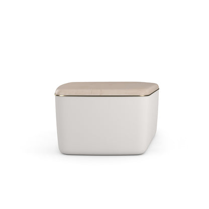 Caracole - Serir Medium Cocktail Table in Almost White - CLA-024-407