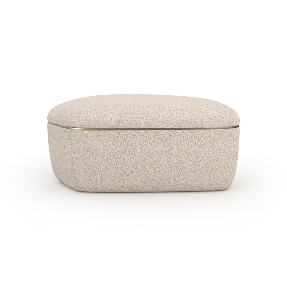 Caracole - Serir Small Cocktail Table in Almost White - CLA-024-409