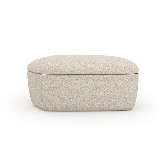 Caracole - Serir Small Cocktail Table in Almost White - CLA-024-409