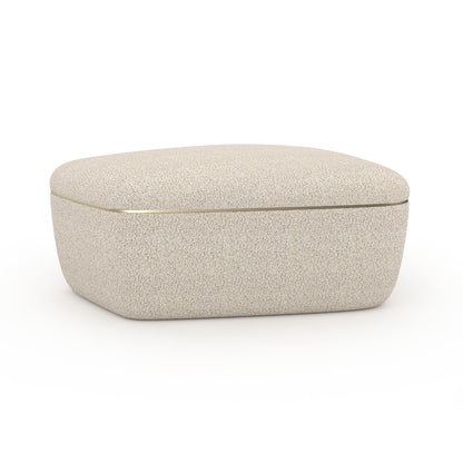 Caracole - Serir Small Cocktail Table in Almost White - CLA-024-409
