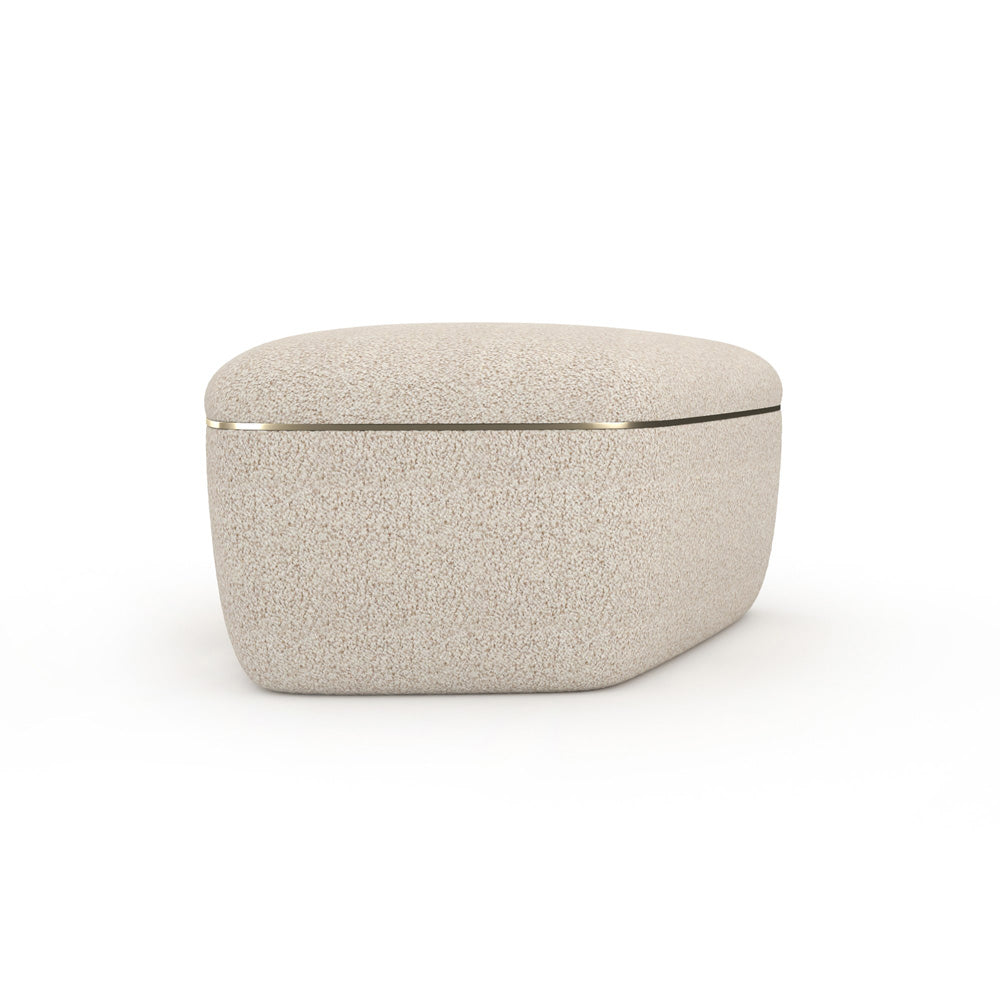Caracole - Serir Small Cocktail Table in Almost White - CLA-024-409