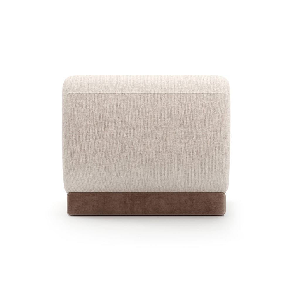 Caracole - Seta Armless Chair Oatmeal - UPH-425V-AC1-A view 4