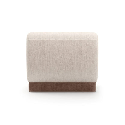 Caracole - Seta Armless Chair Oatmeal - UPH-425V-AC1-A view 4