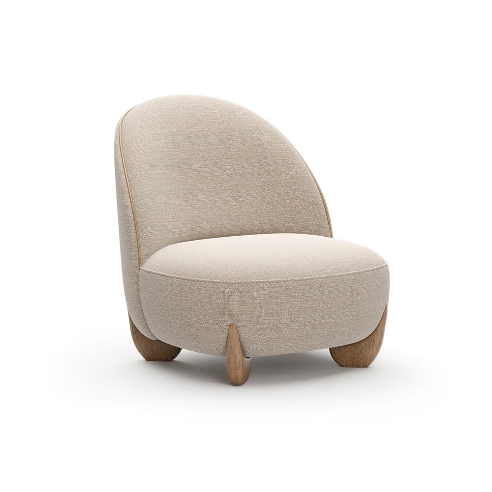 Caracole - Seta Chair Oatmeal - UPH-425V-031-A view 1