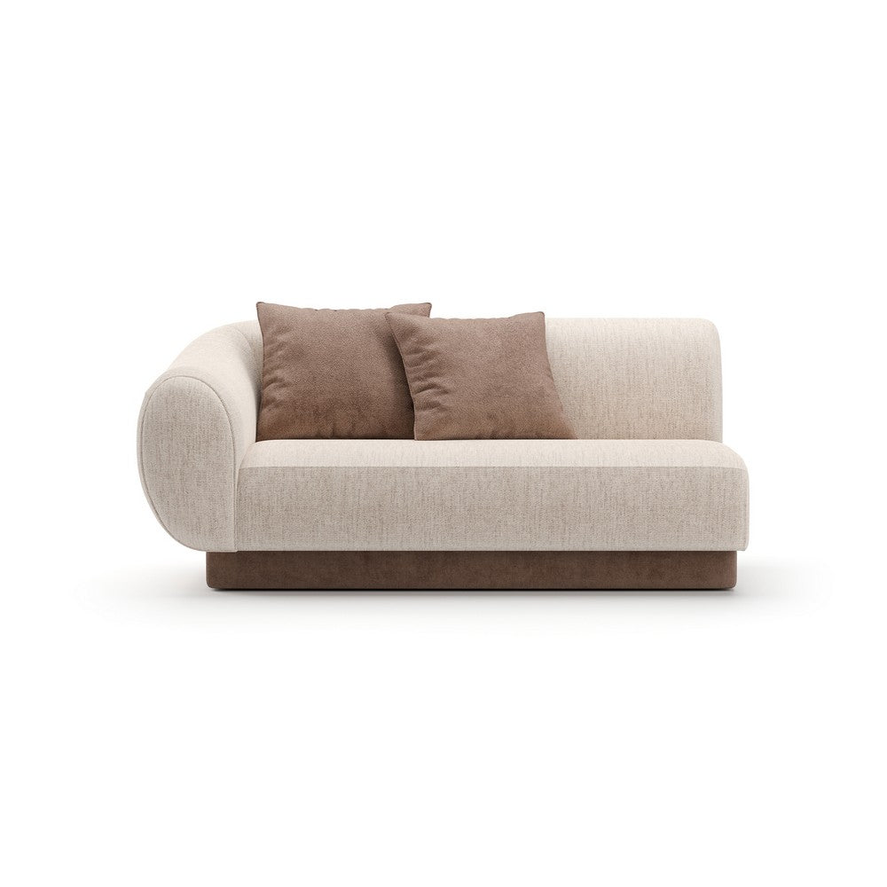 Caracole - Seta Laf Loveseat Oatmeal - UPH-425V-LL1-A view 1