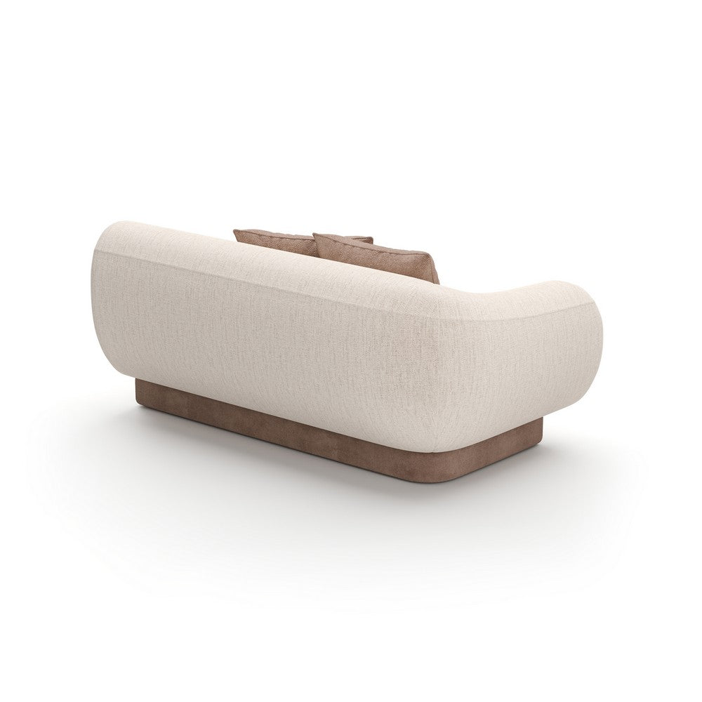 Caracole - Seta Laf Loveseat Oatmeal - UPH-425V-LL1-A view 3