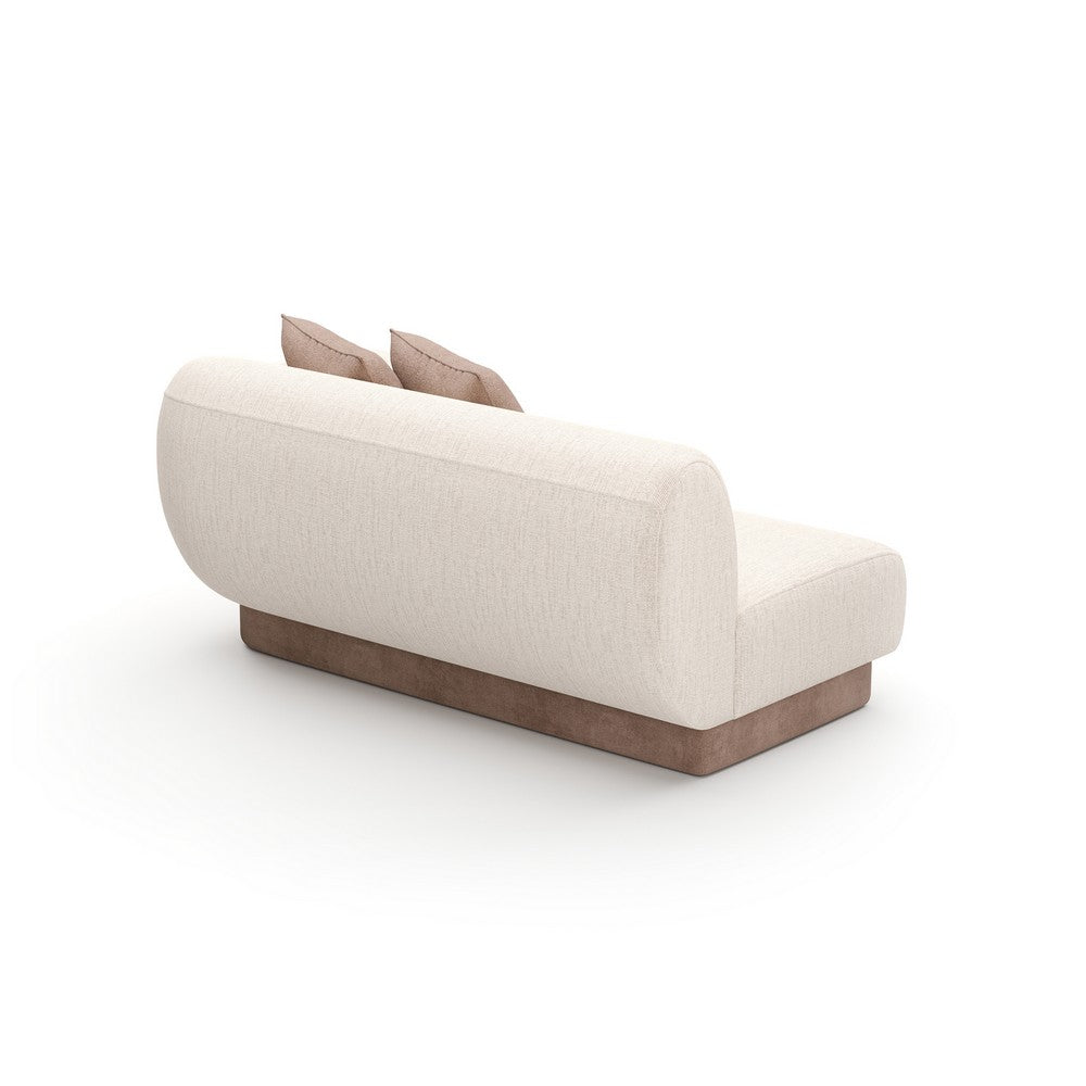 Caracole - Seta Raf Loveseat Oatmeal - UPH-425V-RL1-A view 3