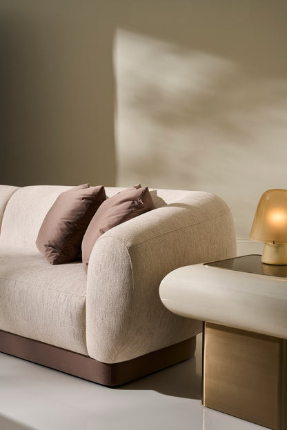 Caracole - Seta Raf Loveseat Oatmeal - UPH-425V-RL1-A view 4
