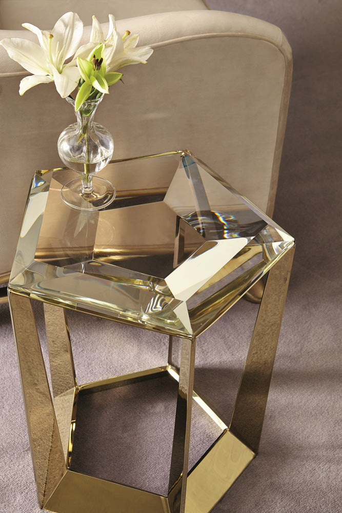 Caracole Signature Debut The Gem End Table - Thumbnail 3