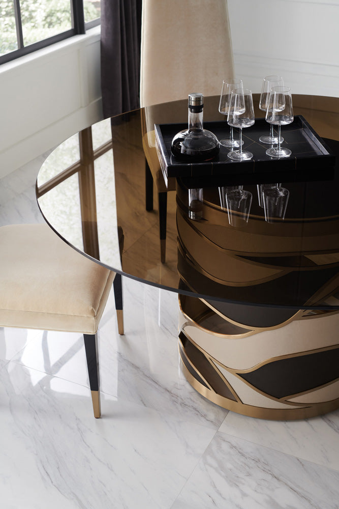 Caracole - Signature Metropolitan The Masters Dining Side Chair - SIG-021-281 view 6