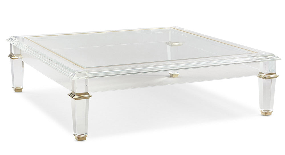 Caracole - Signature Promethean Pierre Cocktail Table - SIG-419-403